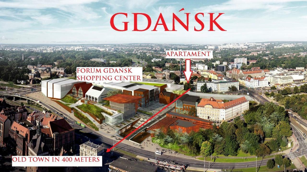 Berg Apartament Green Gdańsk Exteriör bild
